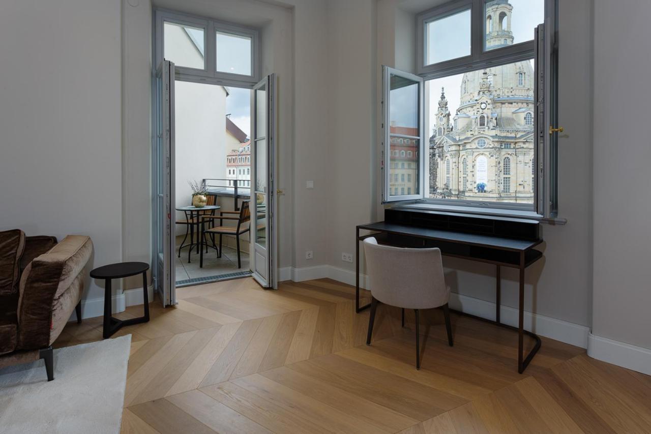 Luxury Home / 3-Raum-Suite An Der Frauenkirche / 6 Dresden Bagian luar foto