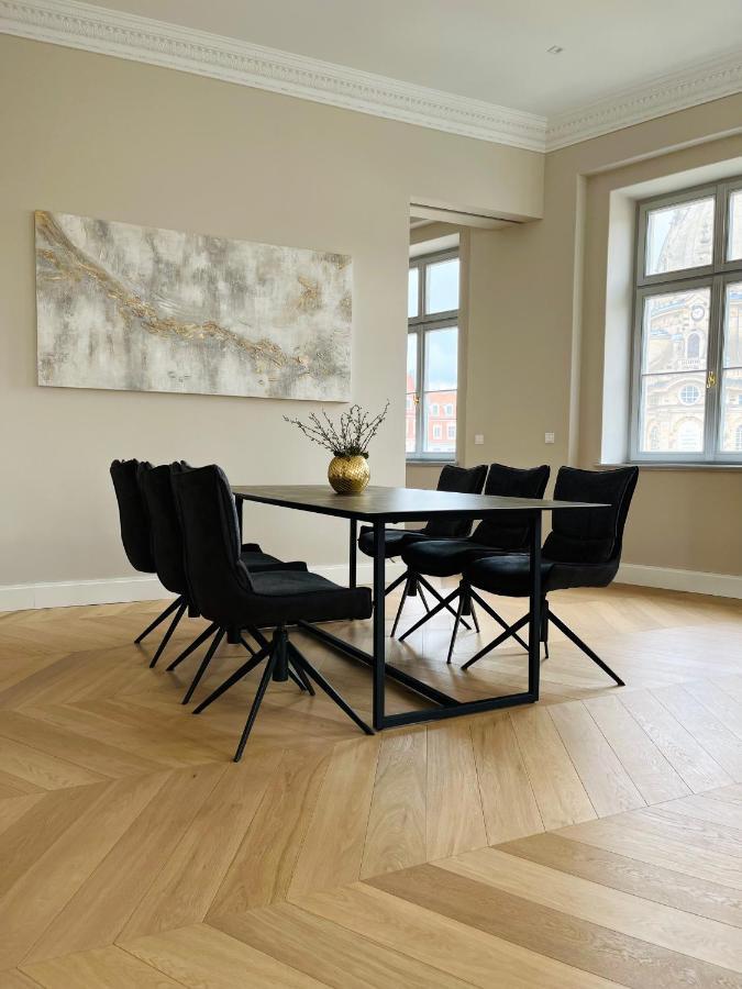 Luxury Home / 3-Raum-Suite An Der Frauenkirche / 6 Dresden Bagian luar foto