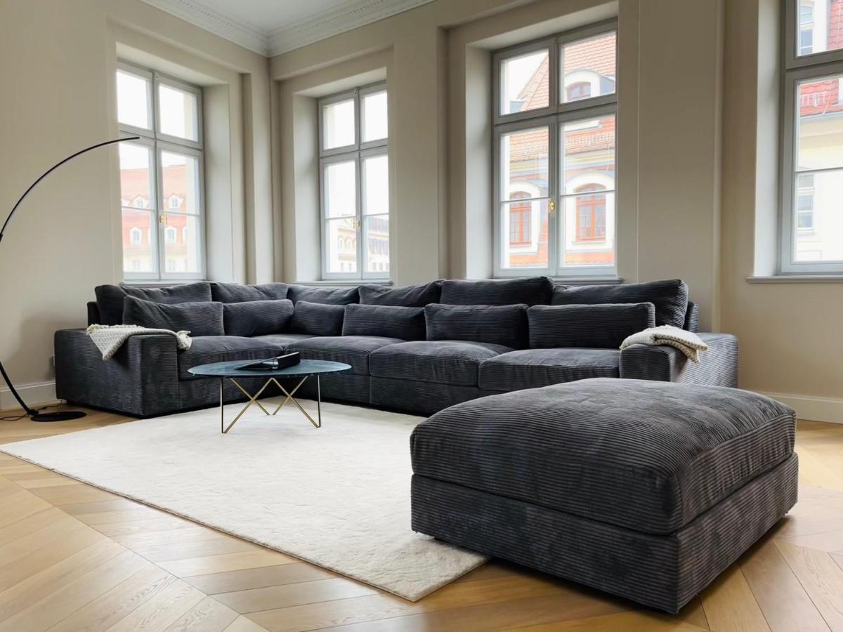Luxury Home / 3-Raum-Suite An Der Frauenkirche / 6 Dresden Bagian luar foto